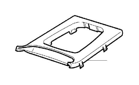 1303323 Automatic Transmission Shift Cover Plate