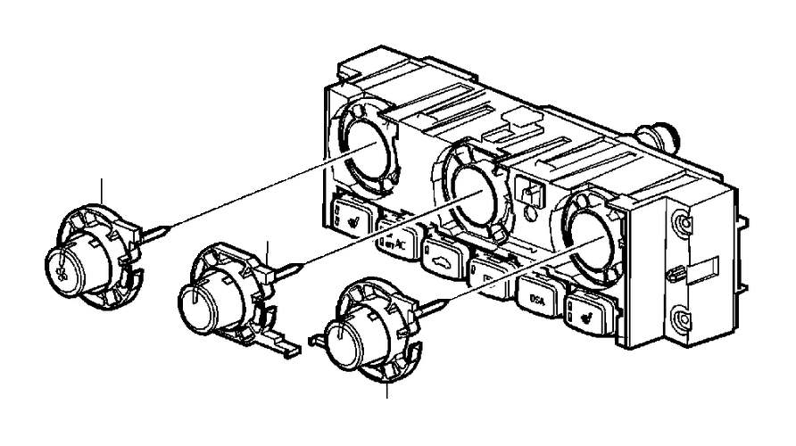 Volvo V40 Heater Controls A C Front Inner For Cars