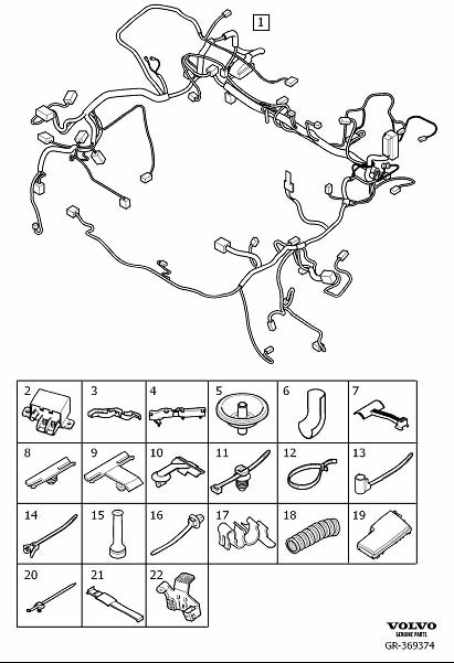 Volvo C30 User Wiring Harness