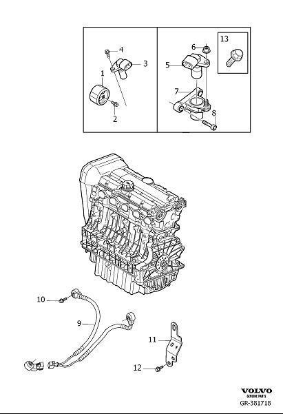 8658597 - Rotor. Control System, Ignition. Intake. 5CYL TURBO. EXC