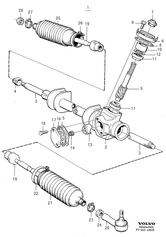 2022 Volvo Cover. Steering Gear. Without P.S. 1229320. 1229321. L.H.D